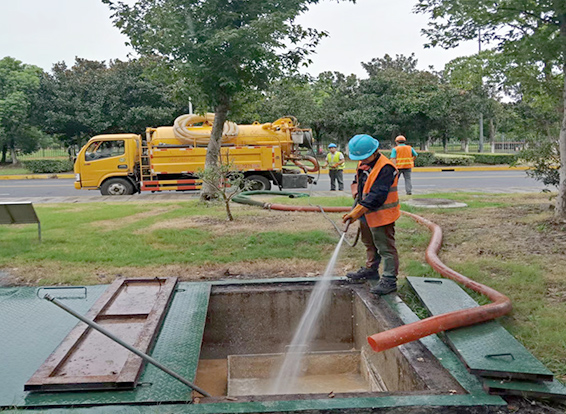 平桂化油池清理