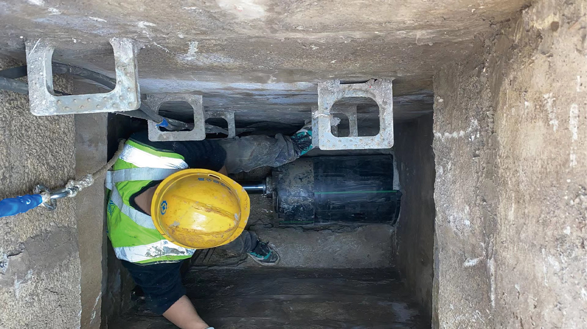 平桂HDPE短管内衬法